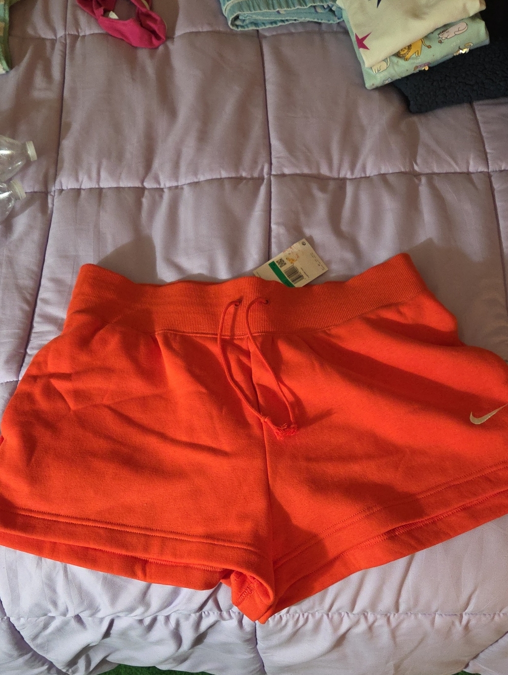 Nike Orange Red Athletic Shorts